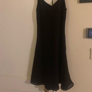 Women’s black Cross Back formal Dress